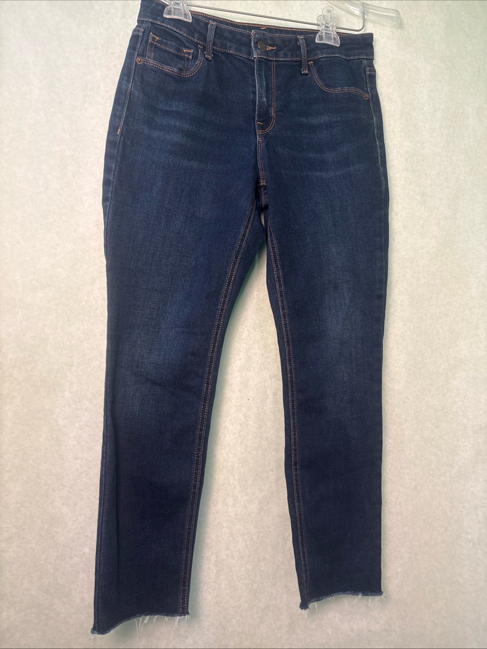 Old Navy Dark Indigo Skinny Jeans Size 6 Short